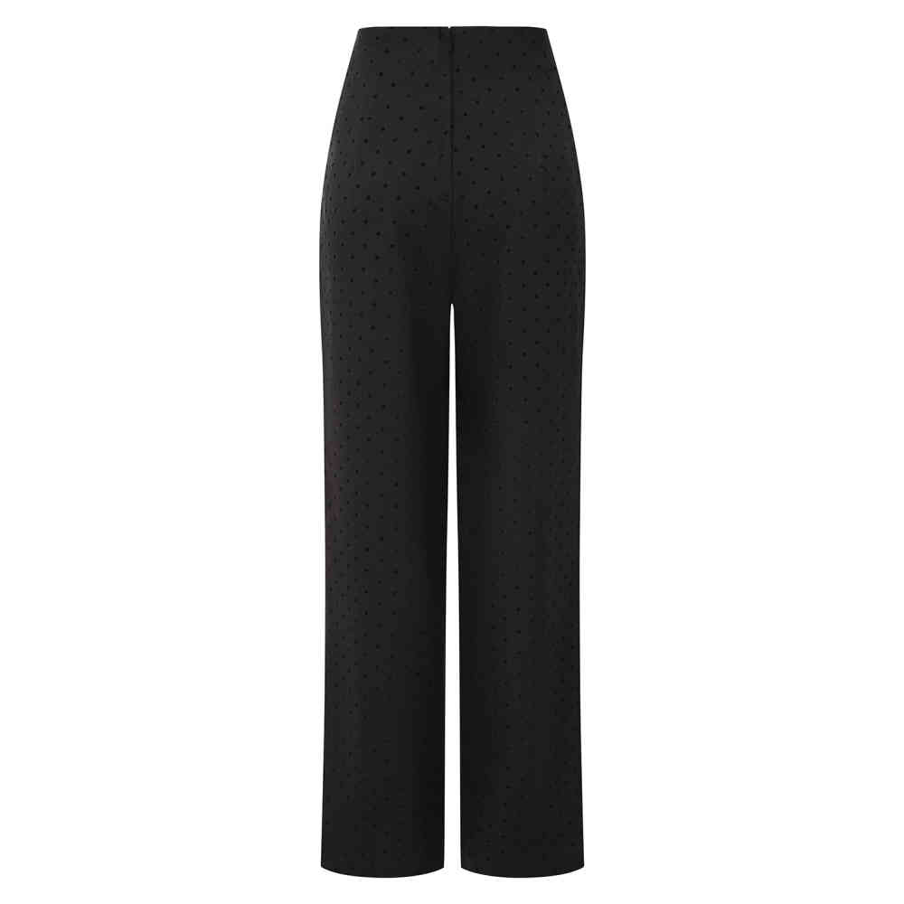 Banned - Penny Polka Please Pants standard fit - Black